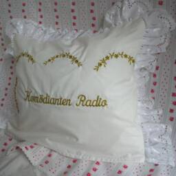 Pillow With Lace & Name Flowers Or - thumbnail 2