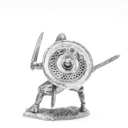 Tin 54mm Viking Metal Figurine - thumbnail 2