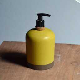 Ceramic Soap Dispenser 20 Ounce Capacity Handmade - thumbnail 4