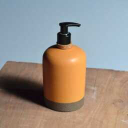 Ceramic Soap Dispenser 20 Ounce Capacity Handmade - thumbnail 2