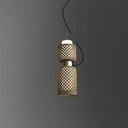 Bamboo Pendant Light Wabi-Sabi Japanese Chandelier - thumbnail 1