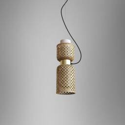 Bamboo Pendant Light Wabi-Sabi Japanese Chandelier - thumbnail 2