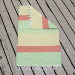 "Hand Woven Rug - 18"" X 29" - thumbnail 2