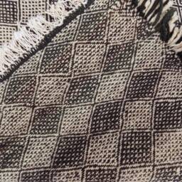 Handmade Zanafi Wool Rug, Moroccan Berber Kilim Style - thumbnail 4