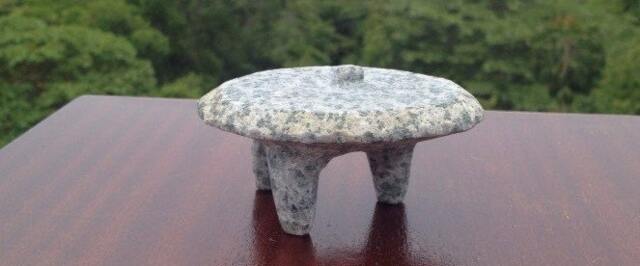 Borucan Indian Stone Metate, Grinding Sculpture, Authentic, Historical, Limited - image 1