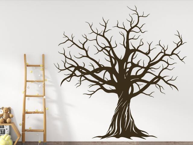 Tree Branch Wall Decal Removable Nature Decor 1264 - image 1