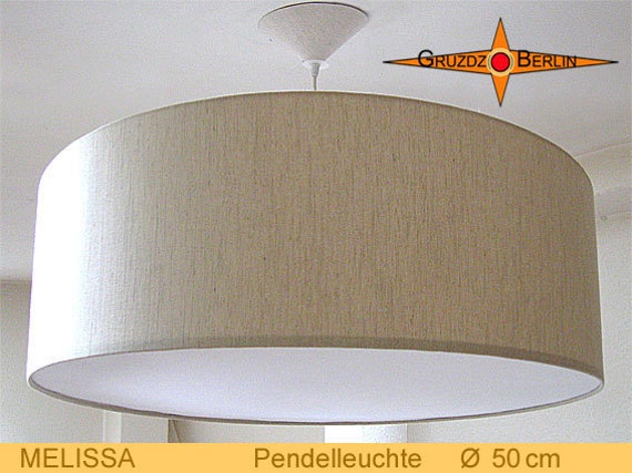 Pendant Lamp Linen Melissa ??50 cm Lounge With Diffuser - image 1