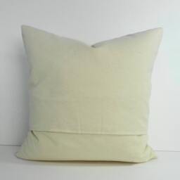 Paisley Decorative Throw Pillow Cover, Butterscotch, Gold, Cushion 16x16 - thumbnail 2