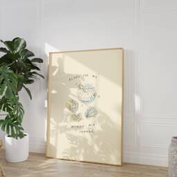 Just Want My Mamma Mia Summer Wall Print - Greek Greece Poster Euro Art Trendy Aesthetic Beach Lover - thumbnail 3