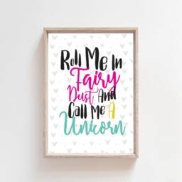 Set Of 3 Unicorn Prints, Decor, Girls Bedroom Wall Art, Nursery Prints - thumbnail 3