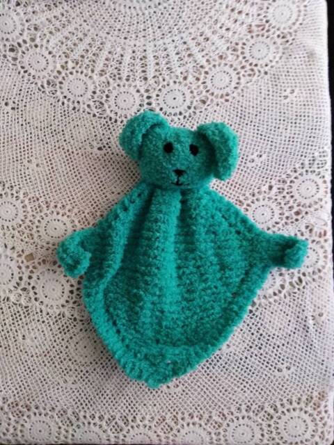 Cuddle Bunny, Newborn Gift, Baby Shower Sensory Item, Photo Prop, Comforter - image 1
