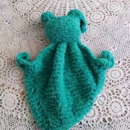 Cuddle Bunny, Newborn Gift, Baby Shower Sensory Item, Photo Prop, Comforter - thumbnail 2