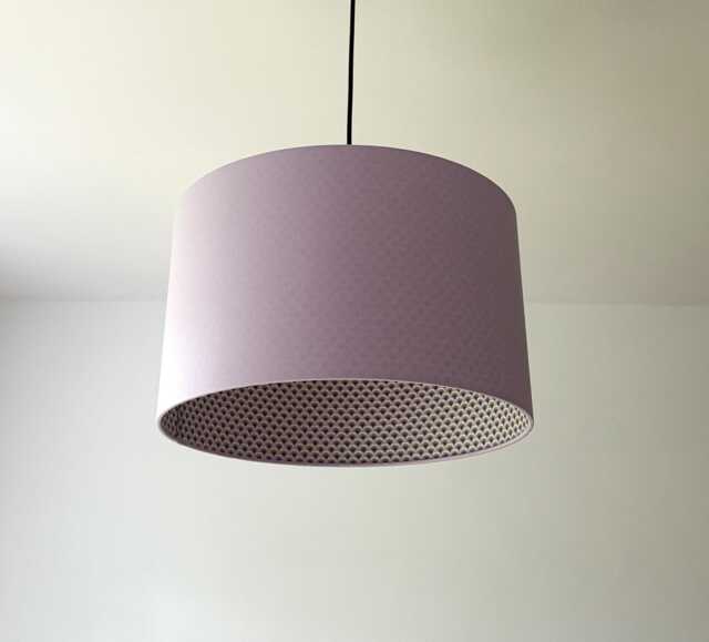 "Lampshade ""Retro Lilac" - image 1