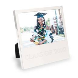 Personalized Engraved Silver Picture Frame 4x6 Photo, Family Gift, Graduation, New Baby, Retirement - thumbnail 4