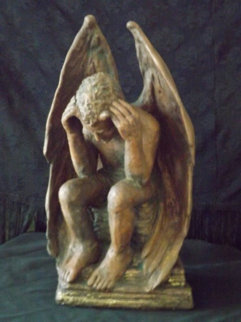 Fallen Angel - Fine Art Print-Lisa Azzano Sculptures