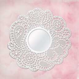 Openwork Mirror Glamour 60cm - thumbnail 2