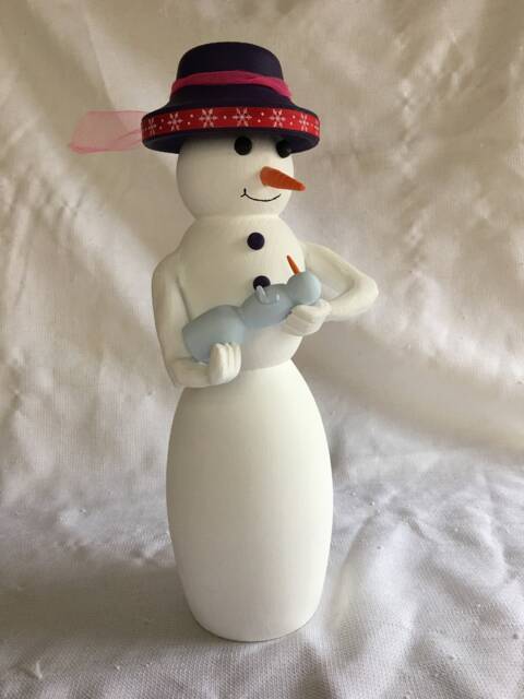 Snowlady With Snowbaby - image 1