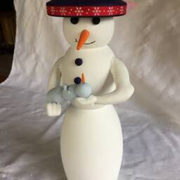 Snowlady With Snowbaby - thumbnail 2