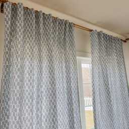 Drapery Header Tape With Pre-Installed Hooks For Curtain Rings - thumbnail 2