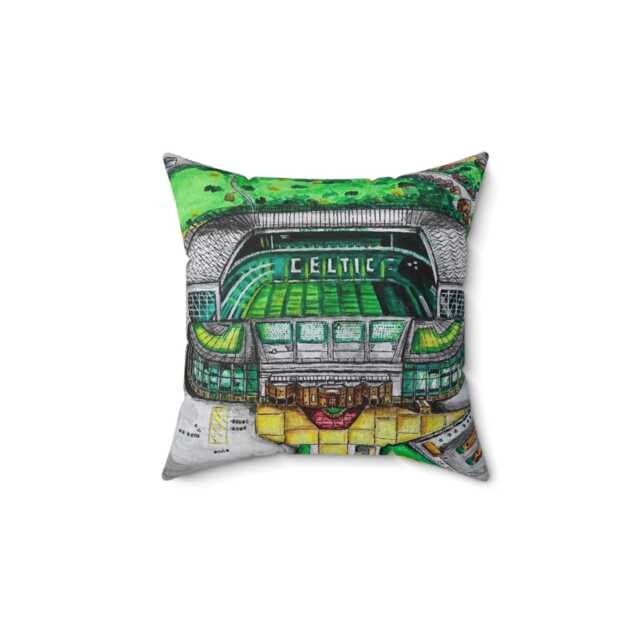 Celtic Fc Indoor Pillow - Football Team Cushion, Sports Gift, Art - image 1