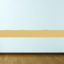 Ocean Sand Wall Decal - Beach Backdrop Sticker - thumbnail 2