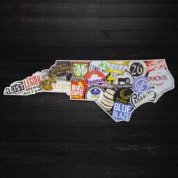 Queen City Misfits - Charlotte, Nc - Queen City Craft Beer Signs Bonus Room, Game Wall Art, Decor, Bar Man Cave - thumbnail 1