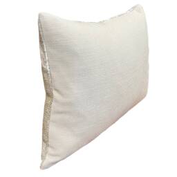 Shabby Hemp Pillow Cover Abstract Woven Neutral Cushion Case - thumbnail 3