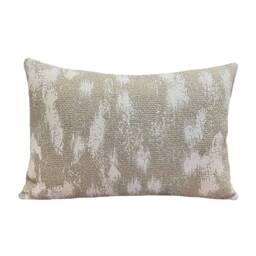 Shabby Hemp Pillow Cover Abstract Woven Neutral Cushion Case - thumbnail 2