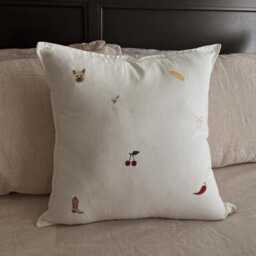 Custom Embroidered Icon Pillowcase - thumbnail 3