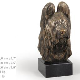 Briard, Dog Marble Statue, Limited Edition, Artdog. Made Of Cold Cast Bronze. Perfect Gift. Limited Edition - thumbnail 4