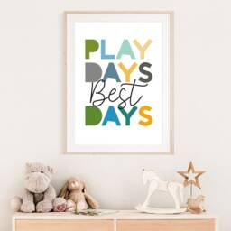 Playroom Prints, Boys Nursery Bedroom Decor, Wall Art, Prints - thumbnail 3