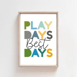 Playroom Prints, Boys Nursery Bedroom Decor, Wall Art, Prints - thumbnail 4
