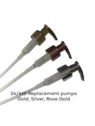 Matte Black Gold Silver Rose Soap Dispenser Replacement Pump - 24/410 Bottle Neck