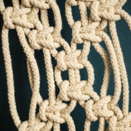 Large Macrame Wall Hanging, Boho Wedding Decor, Ukrainian Design - thumbnail 4
