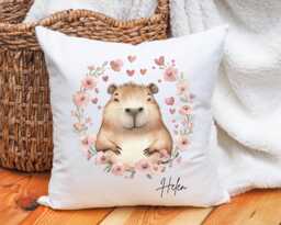 Personalised Capybara Cushion - thumbnail 1