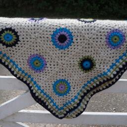 Crochet Afghan/Throw/Blanket ~ 48 - thumbnail 3