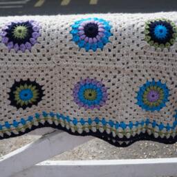 Crochet Afghan/Throw/Blanket ~ 48 - thumbnail 4
