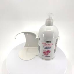 White Soap Dispenser Wall Bracket To Suit Diptyque Aesop Byredo Baylis & Harding Tesco Hand Wash - thumbnail 3