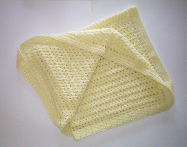 Welcome Home Crochet Baby Blanket - Item Cbj520 - image 1