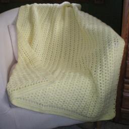 Welcome Home Crochet Baby Blanket - Item Cbj520 - thumbnail 2