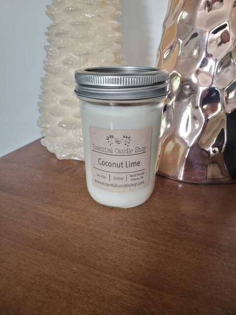 Coconut Lime Soy Candles 250Ml