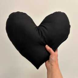 Personalised Mastectomy/Lumpectomy Heart Pillow Surgery Recovery Lined Post-Op Cardiac - Your Own Embroidered Words - thumbnail 3