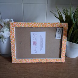 Goldfish Clay Slices Photo Frame 5 X 7 Inches - thumbnail 2