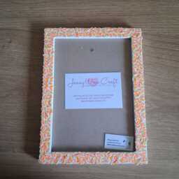 Goldfish Clay Slices Photo Frame 5 X 7 Inches - thumbnail 3