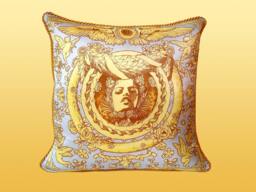 Bliss Pillow - Grey/Gold/Brown - thumbnail 1