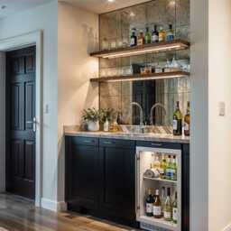 Antique Wet Bar Mirror Backsplash Tiles - thumbnail 2