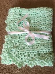 Light Green Baby Blanket