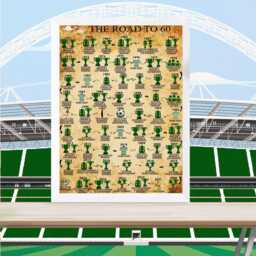 Personalised 60 Years Print - 60Th Birthday Keepsake Gifts, For Him/Her, Daughter, Son, Brother, Sister, Husband, Celtic Gifts - thumbnail 3