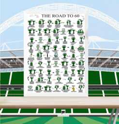 Personalised 60 Years Print - 60Th Birthday Keepsake Gifts, For Him/Her, Daughter, Son, Brother, Sister, Husband, Celtic Gifts - thumbnail 1