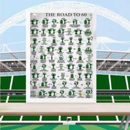Personalised 60 Years Print - 60Th Birthday Keepsake Gifts, For Him/Her, Daughter, Son, Brother, Sister, Husband, Celtic Gifts - thumbnail 2